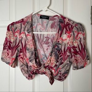 Zara Set - coord - matching set - top and shorts